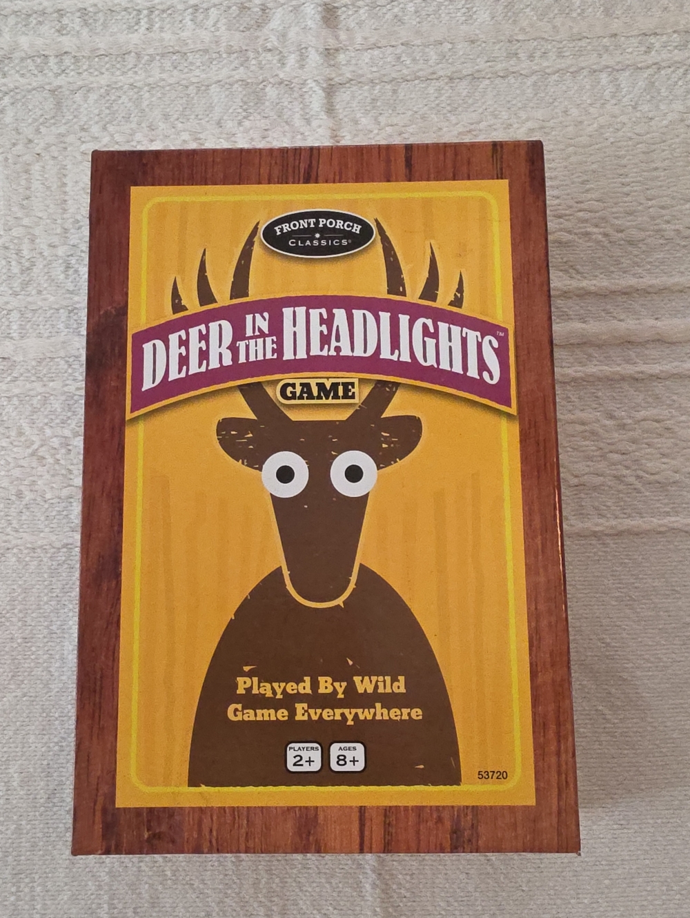 Deer in the Headlights Game - Yellow/Brown